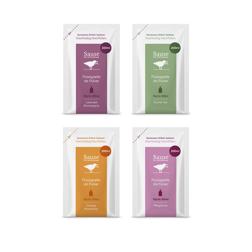 Flüssigseife Refill Set Duftmischung 2400 ml